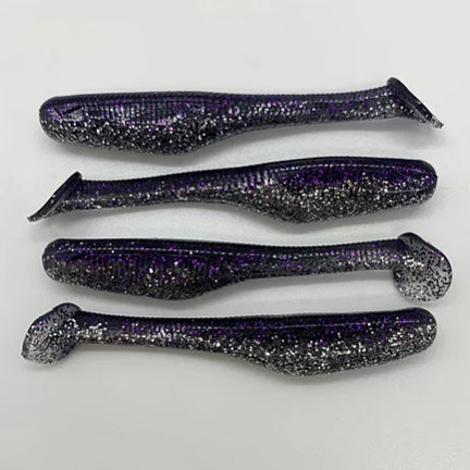 Down South Lures Burner Shad Burner Shad Pure Purple Reign