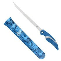 CUDA 9" Titanium Bonded Flex Fillet Knife with Prym1 Sheath