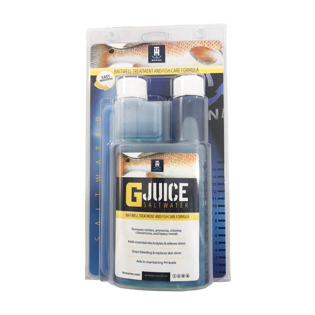 G Juice Saltwater Treatment and Fish Care Formula (8oz,16oz, & 64oz.)