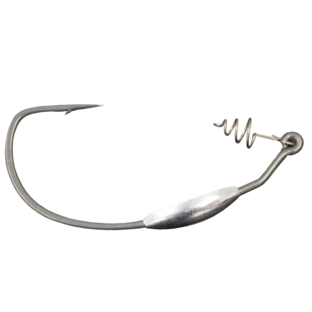 3/0 weighted hook BKK Armor Point Permalock The twistlock on the top of the hook firmly fixes your swimbaits Dovesun 12PCS Underspin Swimbait Hooks