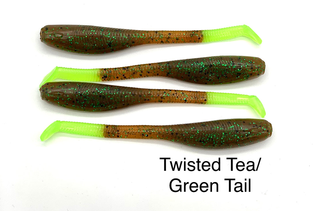 Down South Lure - Twisted Tea with Green Tail