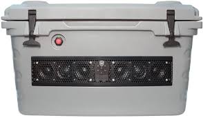 Wet Sounds SHIVR-55 Battleship Gray Bluetooth Soundbar Cooler