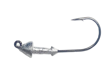 KWIGGLERS  Jig Head 5 Pack - 1/4th oz. Black Nickel 3/O
