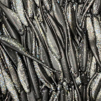 KWIGGLERS Ball Tail Shad 7 Pack (Multiple Colors)