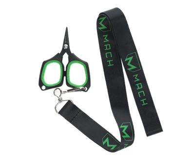 Lew's Mach 3" Braid Scissors with Lanyard