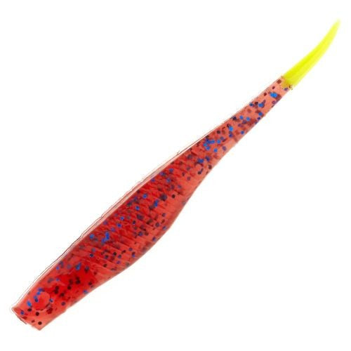 MirrOlure MRSP5-10 PLUM/CHARTREUSE TAIL