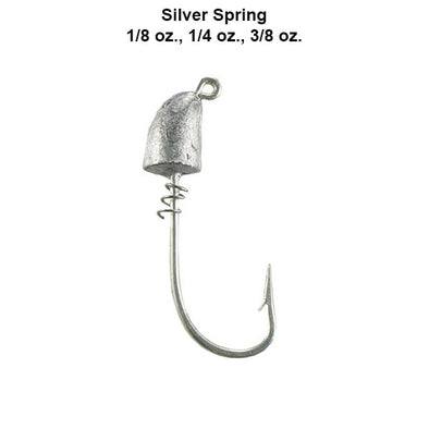Hogie Spring Head Jighead - Silver Eagle Claw