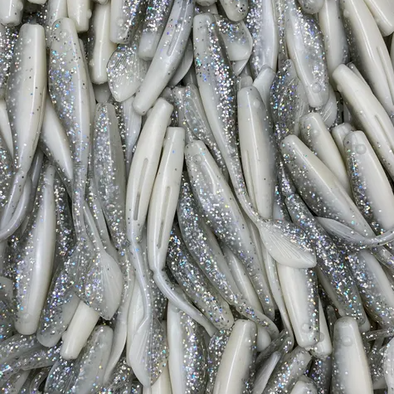 KWIGGLERS Willow Tail Shad - 6 Pack (Multiple Colors)